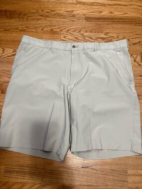 Greg Norman Khaki Golf Shorts